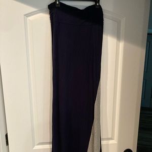 Multi color maxi shirt.